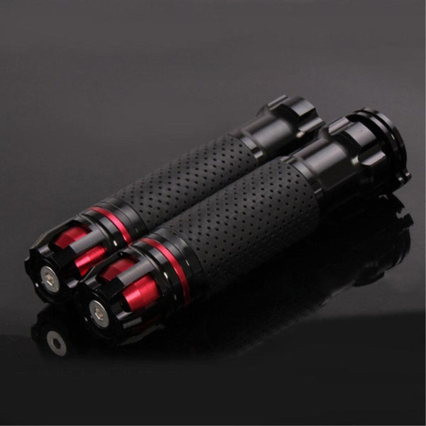 Throttle Handlebar Aluminum Alloy Hand Grips One pair Motorcycle 7/8'' CNC 22mm Durable Sale