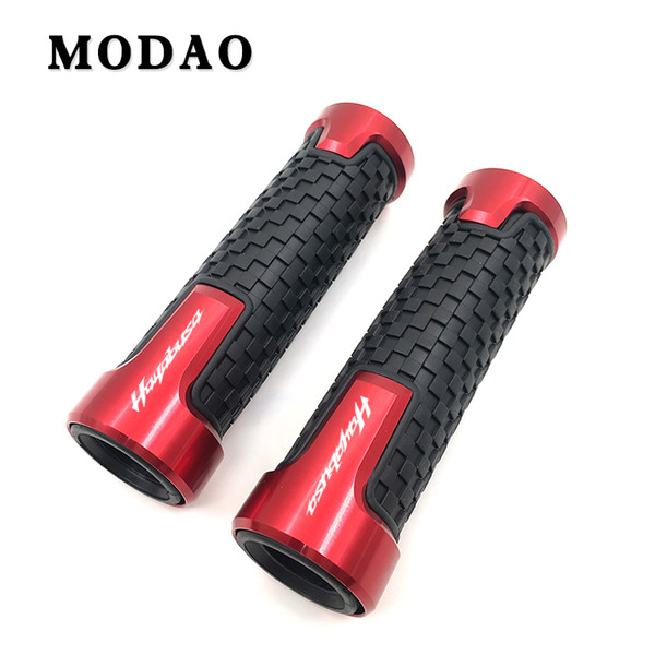 For GSX1300R HAYABUSA GSX 1300R GSX1300 7/8 '' 22MM motorcycle bicycle handlebar set CNC rubber grip accessories