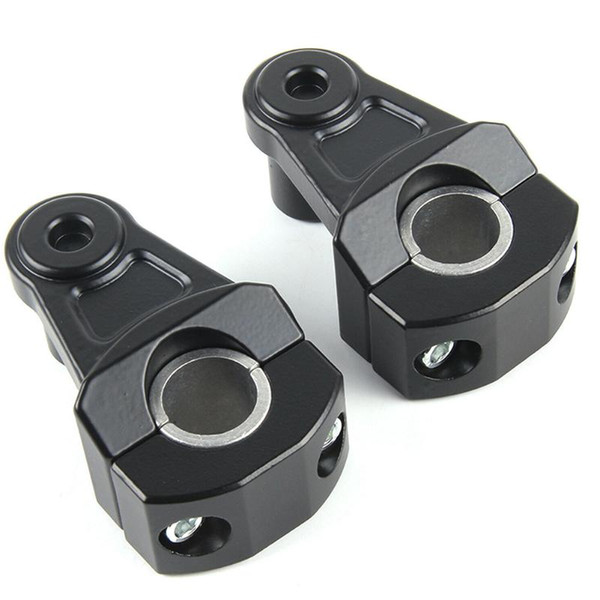 1 Pair Aluminum Alloy Mount 22/28mm Professional Direct Fit Riser Universal Clamp Modification Easy Install Motorcycle