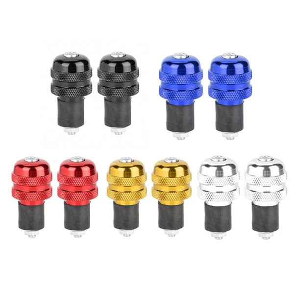 22MM Motorcycle Handle Grips Motorbike Handlebar Ends Aluminium Alloy Accessory