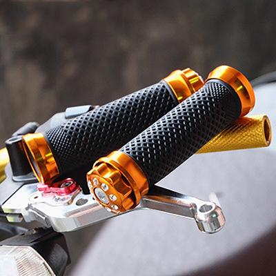 7/8'' 22MM Motorcycle Handlebar Grips Ends Modified Universal Accessories Rubber Hand Bar Grips CNC Racing Moto Racing