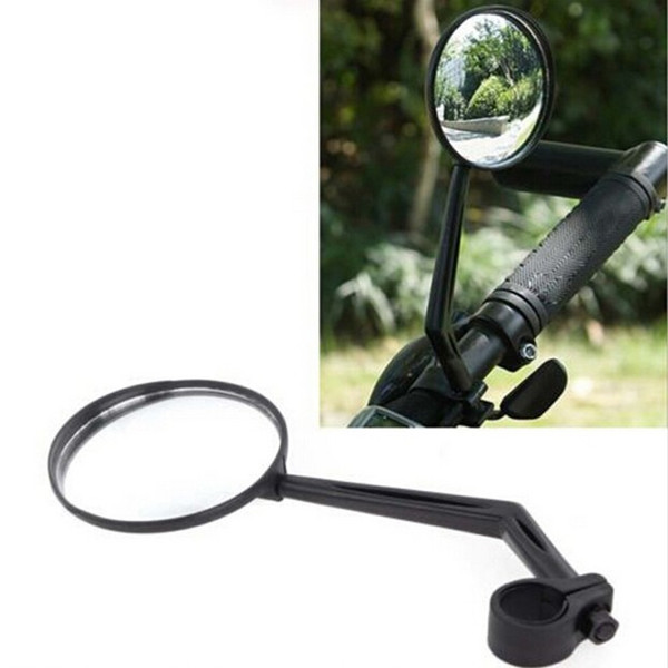 New Sports Bicycle Bike Road Handlebar Glass Rear View Mirror Reflective Safety Convex Rearview Mirror Cycling Accessory