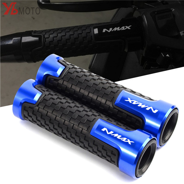 High Ratings Motorcycle Accessories Grip CNC Aluminum PVC Anti-Skid Handlebar Grips For YAMAHA NMAX N-MAX 2015 2016 2017 2018