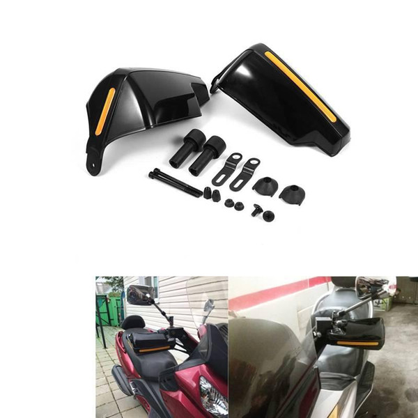 free shipping yentl 1Pair Motorcycle Hand Guard Handle Protector Shield Motorbike Motocross Scooter