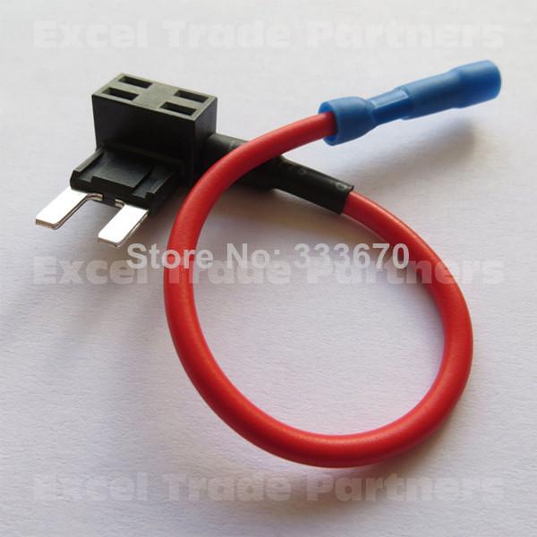 New Auto Vehicle ATM Fuse Holder Tap Add-A-Circuit For Mini Blade Style Fuses FREE SHIPPING