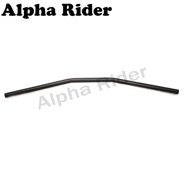 Black Motorcycle Drag Style Bars for Custom Chopper Bobber Tracker  Yamaha  7/8