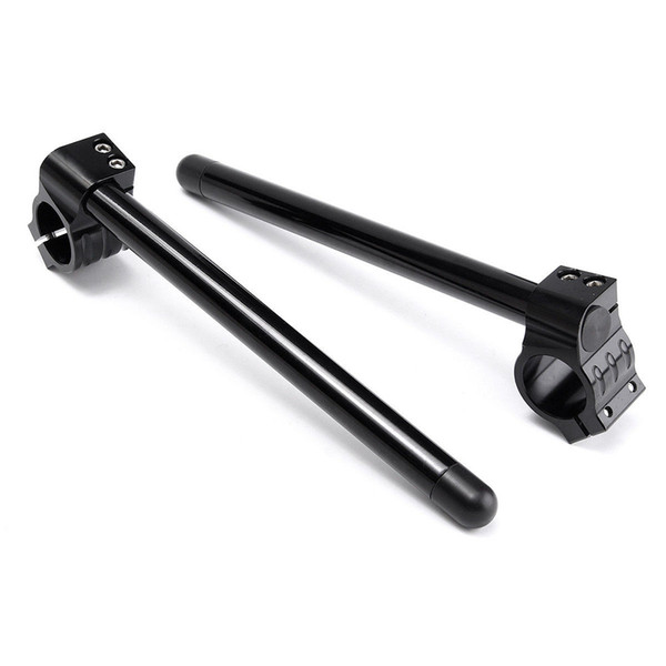 1 Pair Handgrip Accessories Tube For Cafe Racer Universal For 35mm Fork Car Motorcycle Durable Handle Bars Portable Clip-on