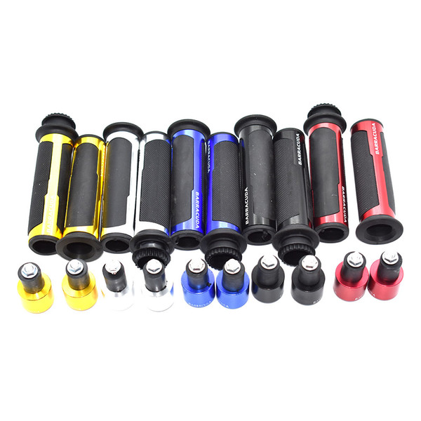 For Universal 7/8 ''22 MM CNC Da Motorcycle handle grips racing handlebar grip and ends for sportster cafe racer spirit beast