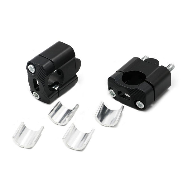 Wholesale- Off Road Motorcycle Bar Clamps 35MM Raised Handlebar Handle Bar Risers Black for 22MM 7/8