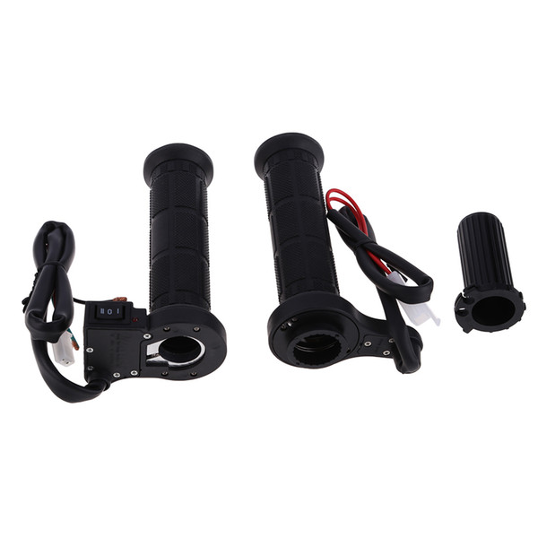 2Pcs 12V Universal 22mm Motorcycle Electric Hand Heated Molded Grips Warm Hands Handlebar Moto Accessories