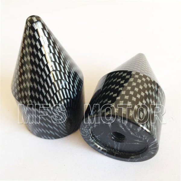 Motorcycle For Honda CBR600 RR F1 F2 F3 F4 F4i 1987-2006 VFR800 1998-2010 CB919 CBR1100 997-2003 Carbon Hand Bar Ends