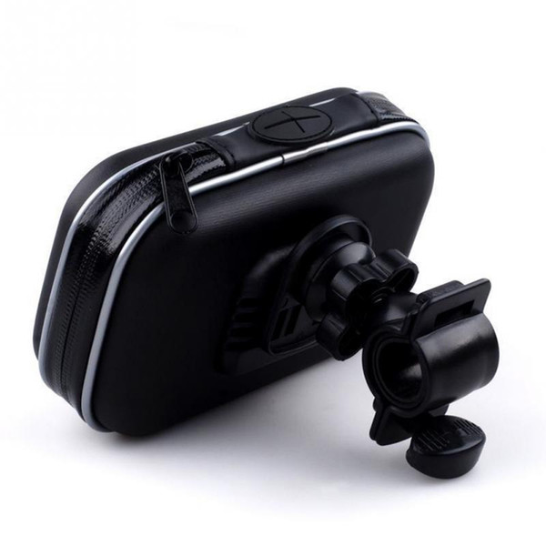 Waterproof Motorcycle Handlebar Mount Holder Case Bag for 5