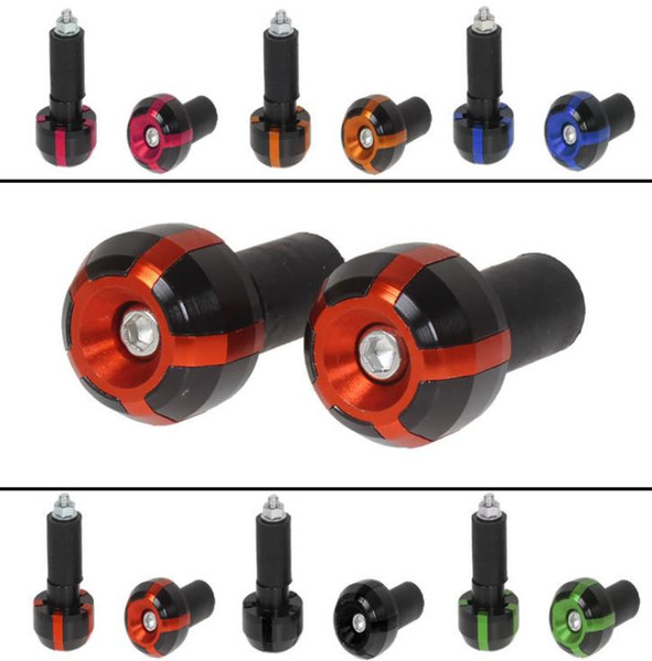 Handle Bar Ends Grips Plug Slider Fit For Most Motorcycle Of 7/8