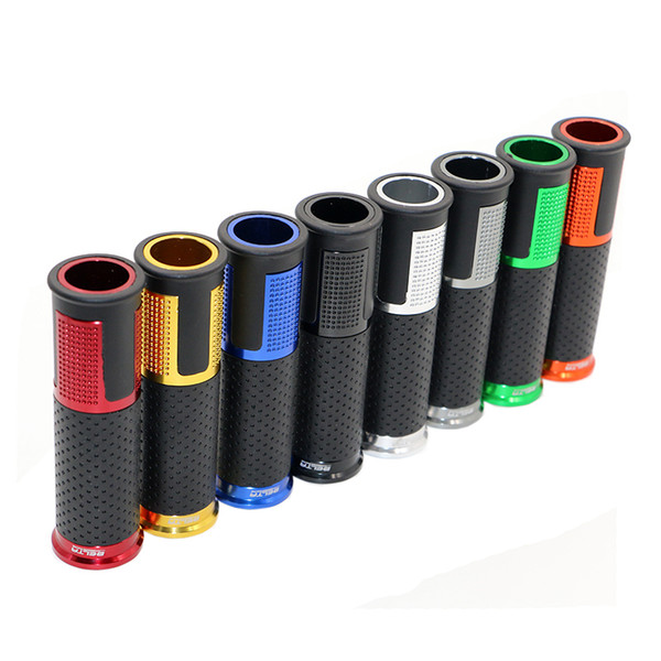 Universal CNC Aluminum&Rubber Handle Grips/Handlebar Grips/Hand Grips For Motorcycle Handlebars In 22mm 7/8