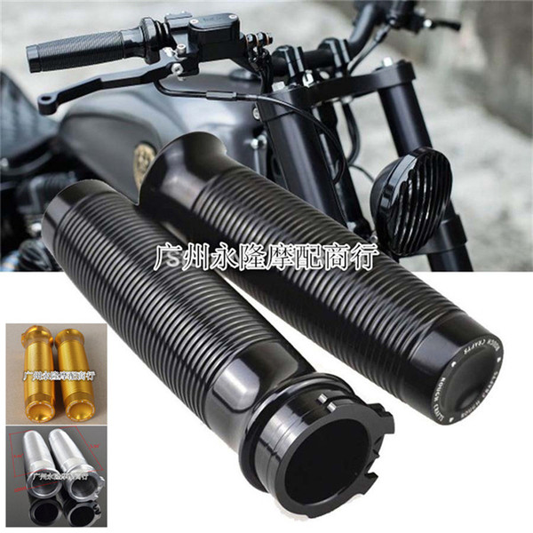 for XL883/1200 CNC Motorcycle Handle Bar Grips Universal Motorcycle Accessories Retro Scooter Handlebar Grip