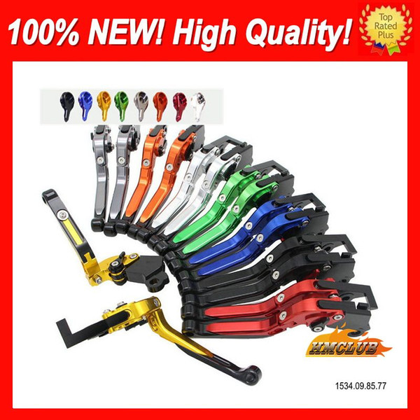 10colors CNC Levers For KAWASAKI ZX250R 08 09 10 11 12 ZX 250R 08 2009 2010 2011 2012 CL564 Folding Extendable Brake Clutch Levers