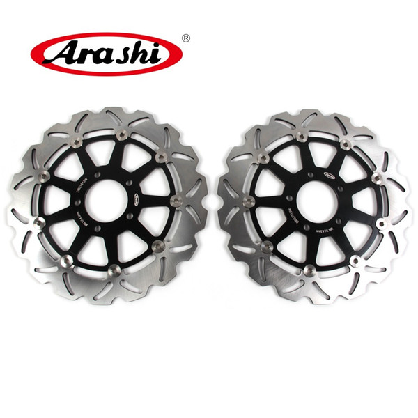 Arashi Front Brake Disc Rotors For Suzuki GSXR750 1996 - 2003 2002 2001 2000 1999 1998 1997 Motorcycle Brakes Discs Disk