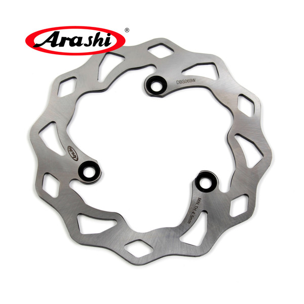 ARASHI For KAWASAKI NINJA 250 R 2008-2012 Rear Brake Disc Disk Rotor Motorcycle Accessories Gladius650 2010 2011 2012 2013