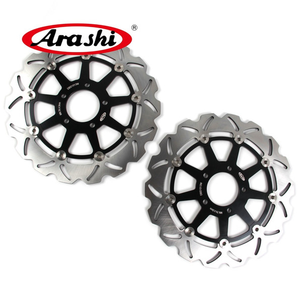 Arashi Front Brake Disc Rotors For Suzuki GSXR600 1997 - 2003 2002 2001 2000 1999 1998 Motorcycle Brakes Discs Disk