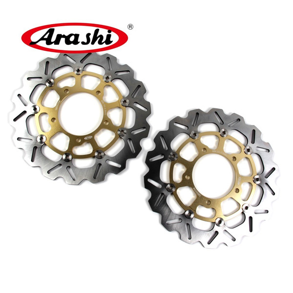 Arashi Brake Discs For Suzuki GSXR600 GSXR750 2006 2007 GSXR GSX-R 600 750 Motorcycle CNC Front Brake Disc Rotors Disk Aluminum