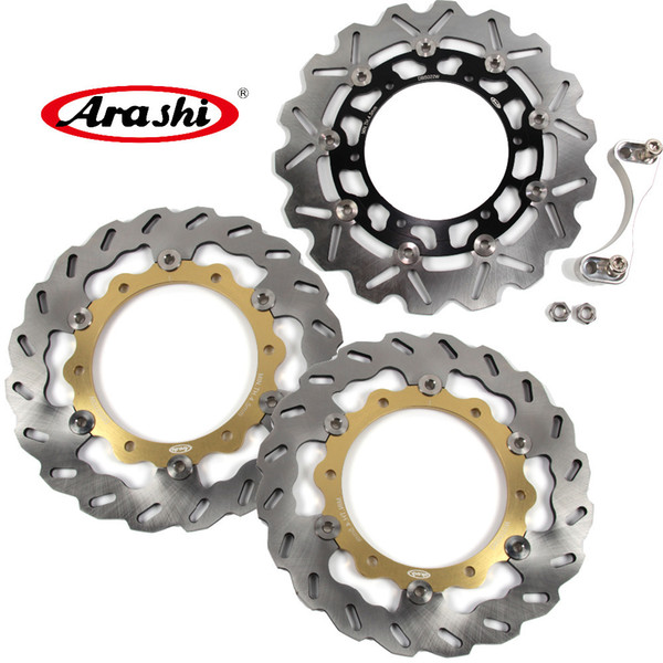 Arashi For YAMAHA XP T-MAX 500 2008 2009 2010 2011 Front Rear Brake Disc Rotors Disk Motorcycle XP500 T-MAX500 T MAX