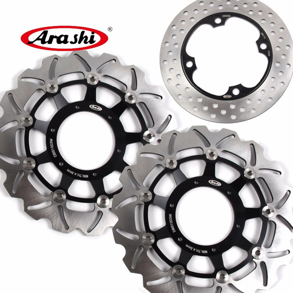 Arashi For HONDA CBR600F SPORT 2001 2002 Front Brake Disk Rear Brake Disc Rotor Kits Motorcycle Accessories CBR 600 F CBR600 600F