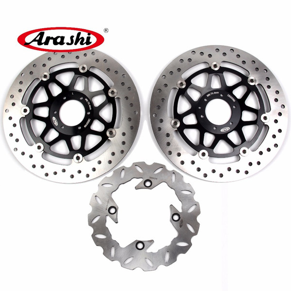 Arashi For HONDA CBR600F 1995 - 1998 Front Rear Brake Disc Rotor Disk CBR 600 F CBR600 600F 1996 1997