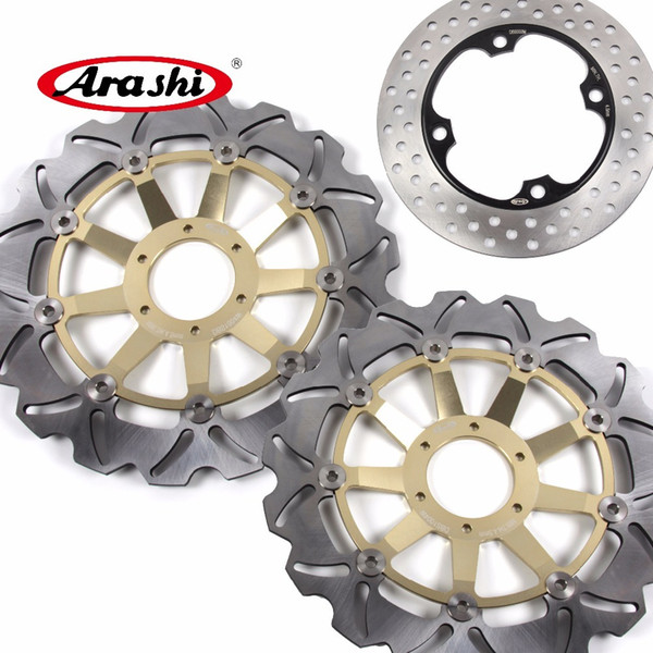 Arashi 1 Set For Honda CBR900RR 1992 1993 Floating Front Rear Brake Disk Disc Rotor Motorcycle CNC Aluminum CBR 900 RR CBR900