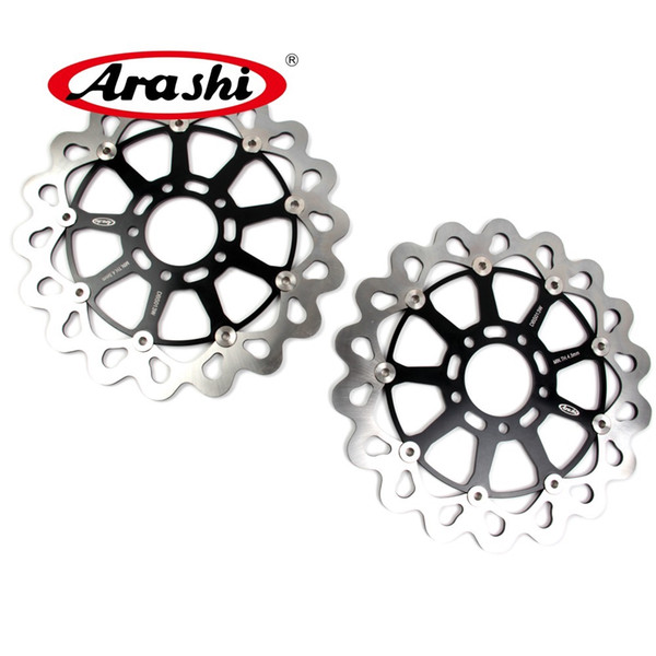 Arashi Brake Disc For Suzuki GSXR1000 2001 2002 GSX-R 1000 GSX1400 2002-2007 2003 2004 2005 2006 2007 GSX 1400 Front Brake Discs Rotors