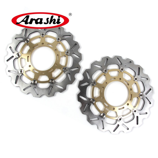 Arashi Front Brake Disc Rotor For Suzuki GSXR1000 2009-2014 2009 2010 2011 2012 2013 2014 GSX-R 1000 Motorcycle Brake Disk Rotors Aluminum