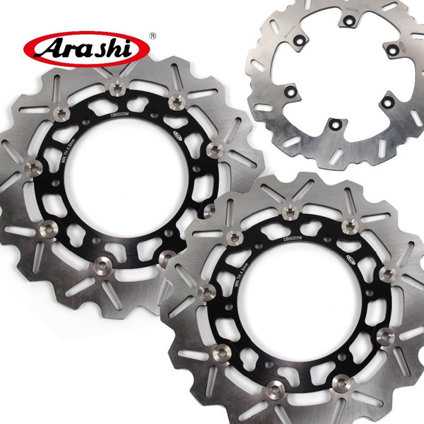 ARASHI For YAMAHA FZS1000 2001 - 2005 CNC Front Rear Brake Rotors Disk Disc FZS 1000 FAZER 1000 2002 2003 2004 FZS-1000 XJR1300