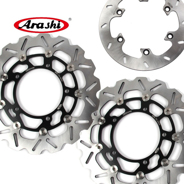 ARASHI For Suzuki B-King 1300 2008 2009 2010 Front Rear Brake Rotors Disk Disc Kit GSXR1300 GSXR 1300 GSX1300R HAYABUSA