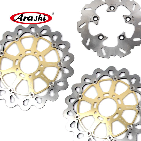 ARASHI For SUZUKI GSXR 1000 2001 2002 Front Rear Brake Rotors Disk Disc GSXR1000 GSX R GSX-R 600 750 TL1000S TL1000R