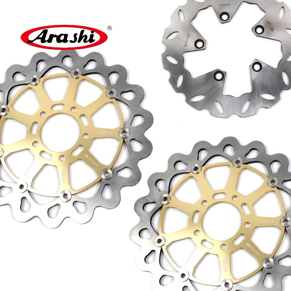 ARASHI FOR SUZUKI GSXR 750 1996 - 2003 Front Rear Brake Rotors Disc GSX R GSX-R 600 2002 2001 2000 1999 1998 1997