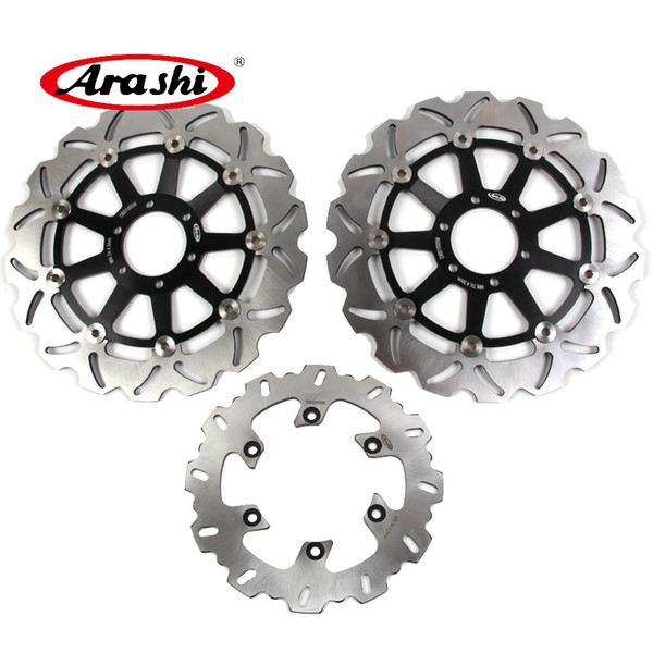 Arashi For Yamaha FZS FAZER 600 1998 - 2003 Front Rear Brake Disc Disk Rotor Kit FZS600 1999 2000 2001 2002 TDM TRX 850
