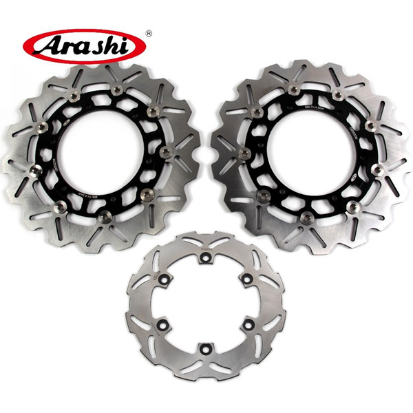 ARASHI For YAMAHA YZF R6 1999 - 2002 CNC Front Rear Brake Rotors Disk Disc Motorcycle Accessories YZF-R6 2000 2001 2002