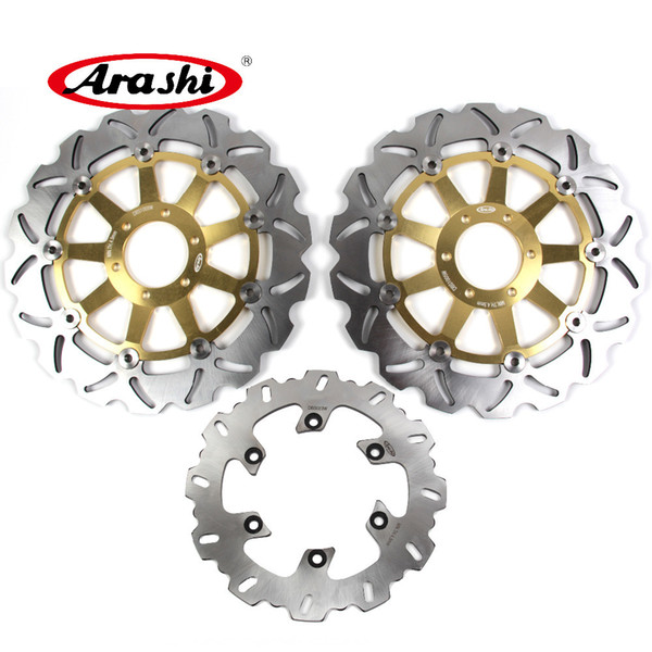 Arashi For Yamaha TRX 850 1995 - 2000 Front Rear Brake Disc Disk Rotor Motorcycle Accessories TRX850 1996 1997 1998 1999 TDM 850 1991-2001