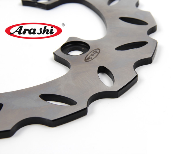 ARASHI For Kawasaki VERSYS 650 2007 - 2014 Rear Brake Disc Rotor Disk Motorcycle VERSYS650 2008 2009 2010 2011 2012 2013 ZX6R ZX-6R ABS