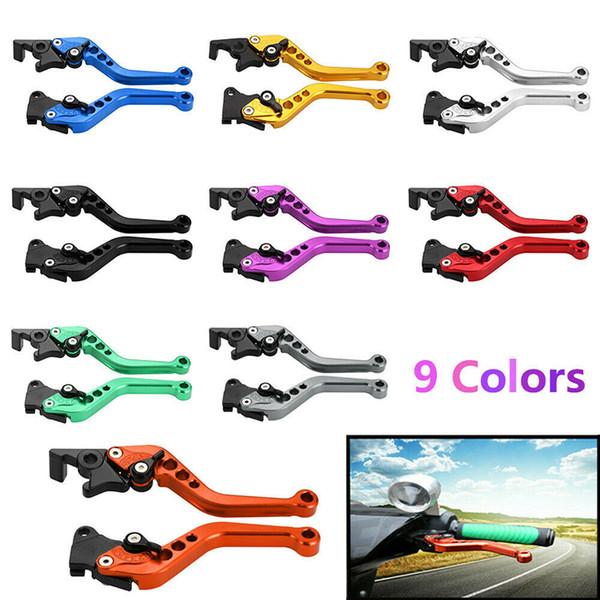 Universal Fit for Motorbike Modification CNC Motorcycle Clutch Drum Brake Lever Handle 1 Pair Alloy Motorcycle Brake Handle