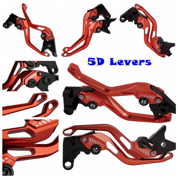 For CBR 600 CBR600 F F2 F3 F4 F4i CBR600F CBR600F2 CBR600F3 CNC Motorcycle 5D New Style Long&Short Brake Clutch Levers
