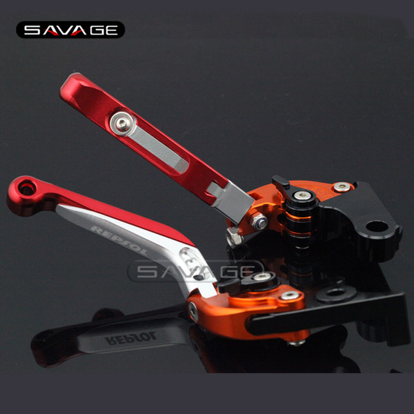 For HONDA CBR250R CBR300R CB300F CBR500R CB500F CB500X CB190R CB190X Motorcycle Folding Extendable Brake Clutch Lever REPSOL