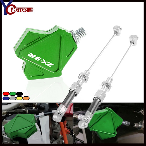 For ZX9R 1998-2003 2002 2001 2000 1999 Motorcycle CNC Aluminum Motor Stunt Clutch Lever Easy Pull Cable System