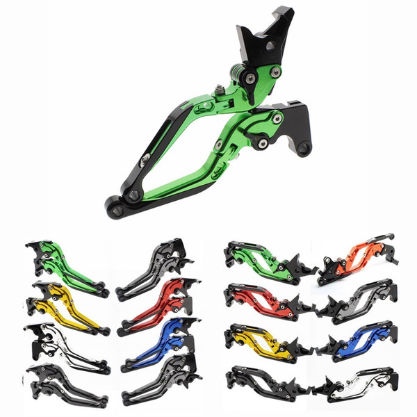 For KAWASAKI NINJA 650R/ER-6F/ER-6N 2009-2016 Motorcycle CNC Adjustable Folding Extending Brake Clutch Levers