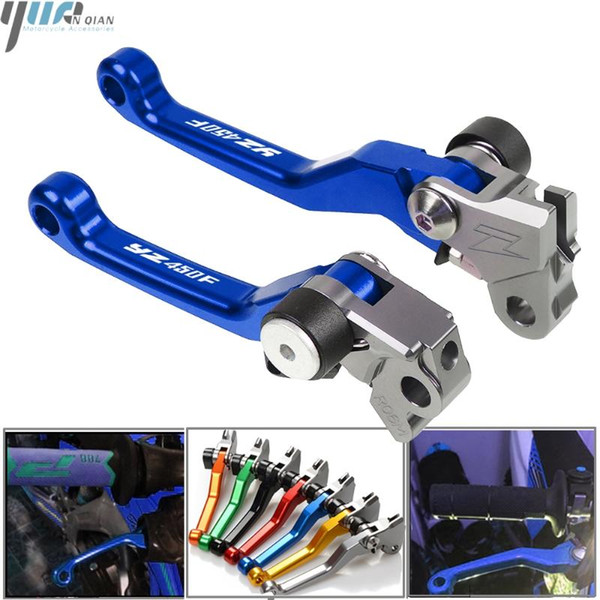 For YAMAHA YZ450F YZ450 F YZ 450F 2009-202220222016 2015 14 Motocross CNC Pit Dirt Bike Pivot Handle Lever Brake Clutch Levers