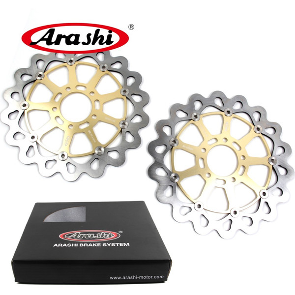 Arashi Brake Disc For Suzuki Hayabusa GSXR1300 1999-2007 1999 2000 2001 2002 2003 2004 2005 2006 2007 Front Brake Discs Rotors GSX1300R