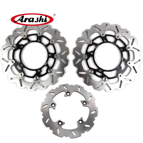 ARASHI For SUZUKI GSF 1200 BANDIT 2006 Front Rear Brake Rotors Disk Disc GSF1200 GSR 400 750 GSX650F GSX 1250 ABS
