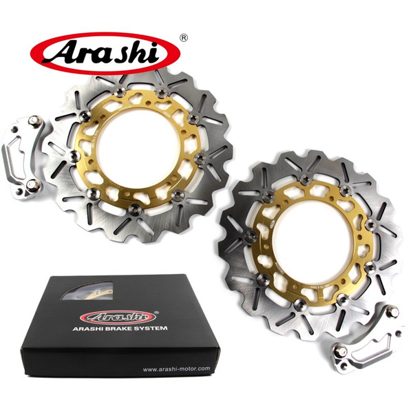 Arashi T Max 500 Front Brake Disc For Yamaha XP T-MAX 500 2008-2011 2009 2010 T-Max500 Motorcycle Brake Disk Rotor CNC Aluminum