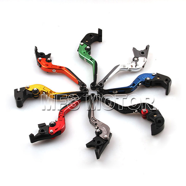 Folding Extending Clutch Brake Levers For Triumph 675 STREET TRIPLE R/RX 2009 2010 2011 2012 2013 2014 2015