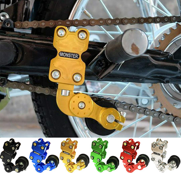 Universal Aluminum Adjuster Chain Tensioner Tool Roller Motocross for Kawasaki