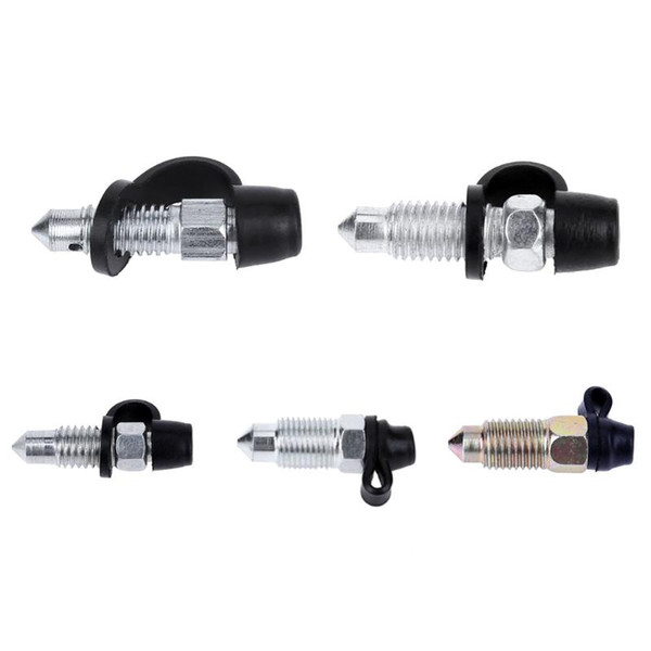 motorcycle cap VODOOL 1Pc Motorcycle Braking Caliper Bleed Screw Car Brake Screw Nipple Car Accessory High Quality ith Dust Cap
